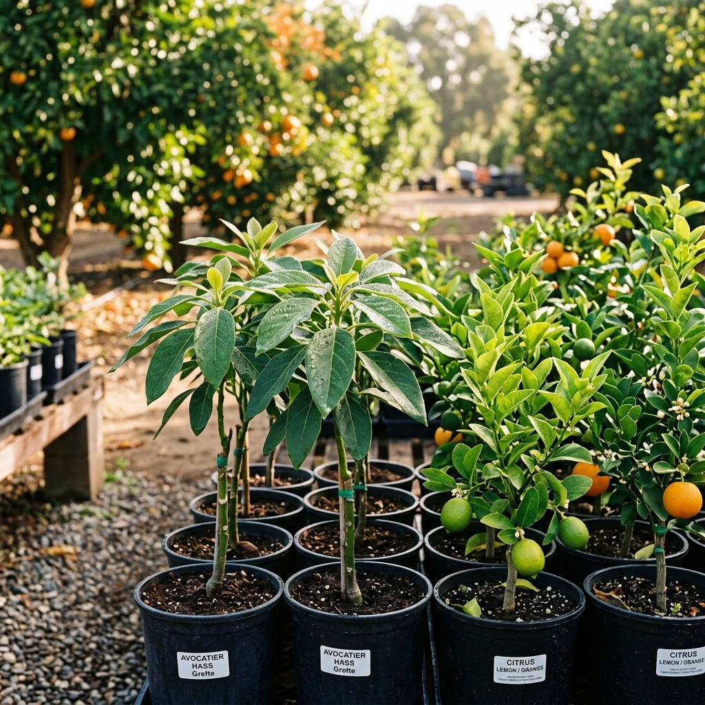 Avocatiers Greffés & Agrumes
